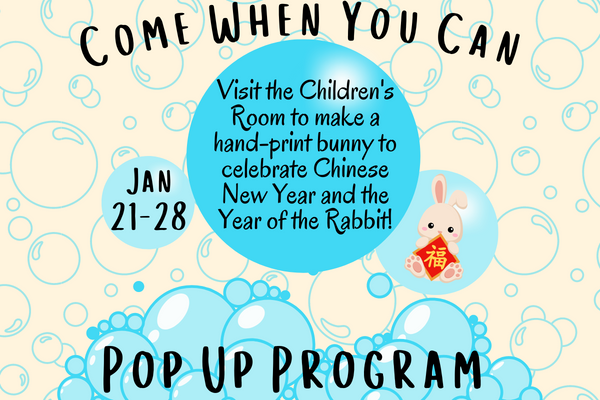 Pop Up Program: Hand-Print Bunnies