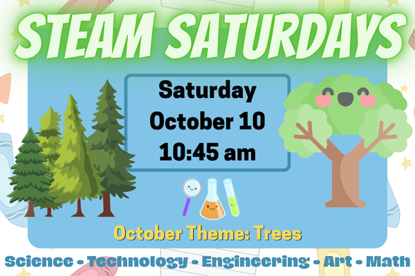 October STEAM Saturday – Trees