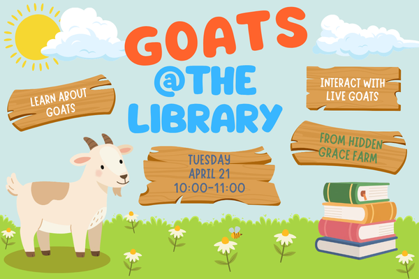 Goats at the Library