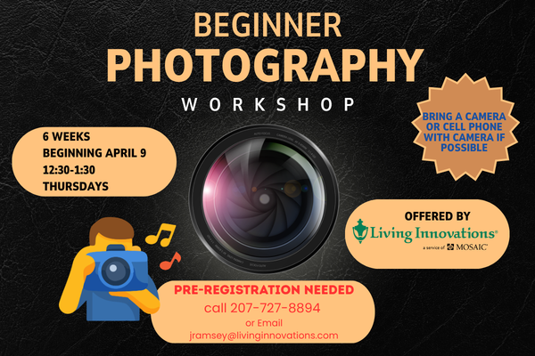 Beginner Photography Workshop