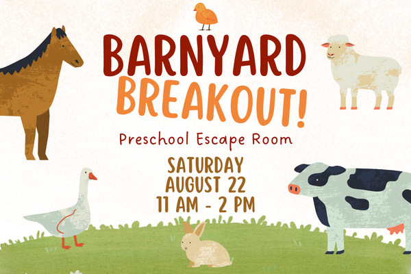 Barnyard Breakout: A Preschool Escape Room