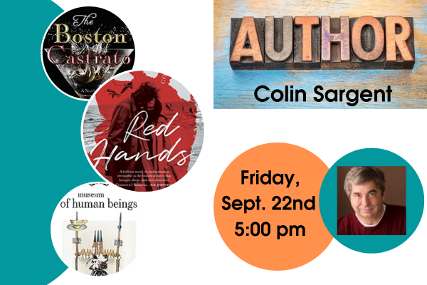 Author Talk – Colin Sargent