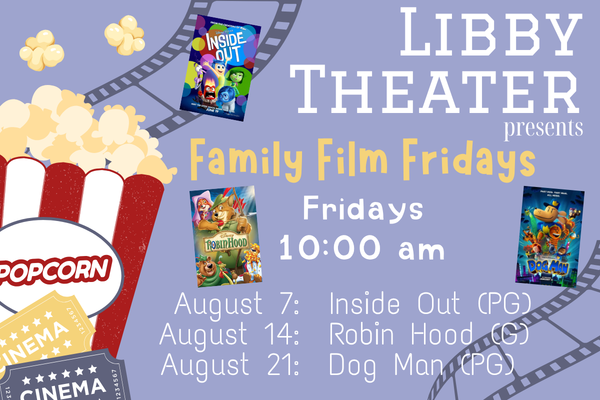 Family Film Fridays August
