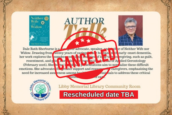 Author Talk with Dale Sherburne