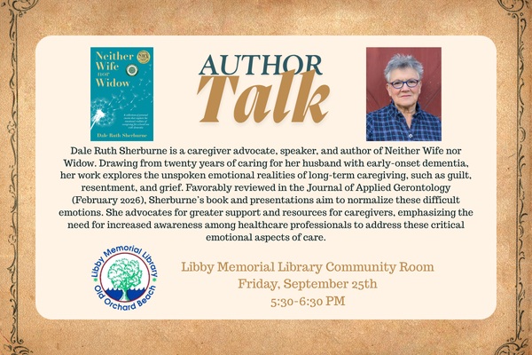 Author Talk with Dale Sherburne