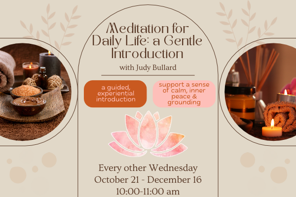 Meditation for Daily Life