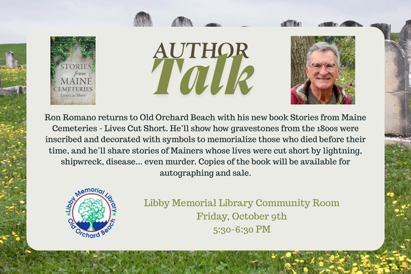 Author Talk with Ron Romano