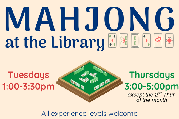 Mahjong at the Library